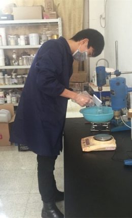 ชั่งน้ำหนักส่วนประกอบ diazo อย่างแม่นยำ